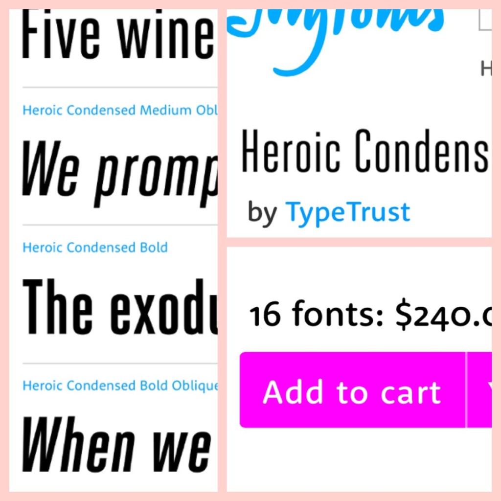 Font Budget